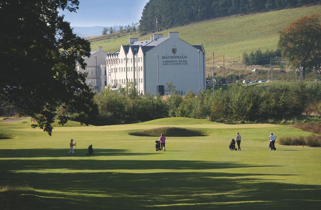 Macdonald Cardrona Hotel, Golf & Spa Peebles Exterior photo